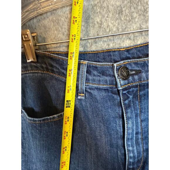 Rag & Bone Wmns Dark Blue High Rise Straight Leg Denim Jeans Size 28 Made in USA - Picture 9 of 9